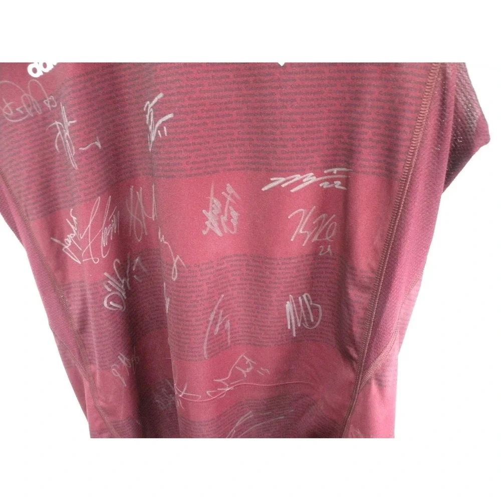 adidas Colorado Rapids Mls Soccer Jersey Mens M Autographed Signed 5280 NWT